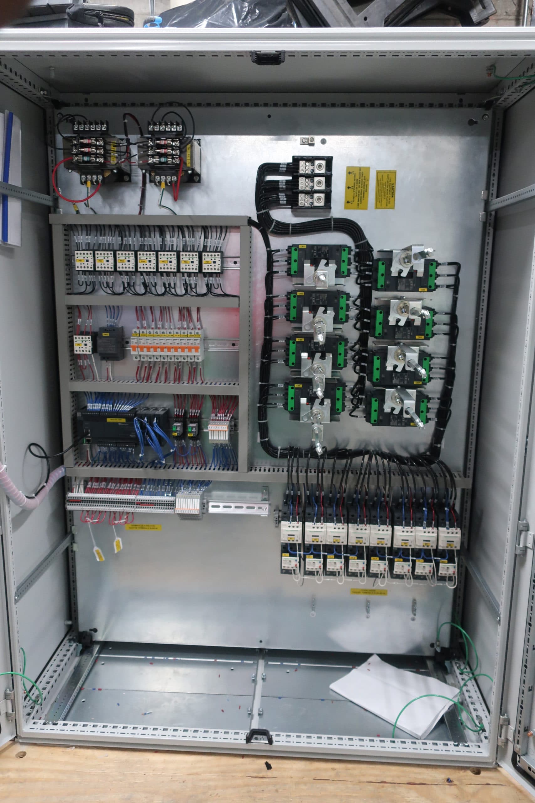 3D Prototech control panel and industrial equipment